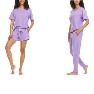 Flora Nikrooz Womens 3-Pieces Lounge Set / PJ set